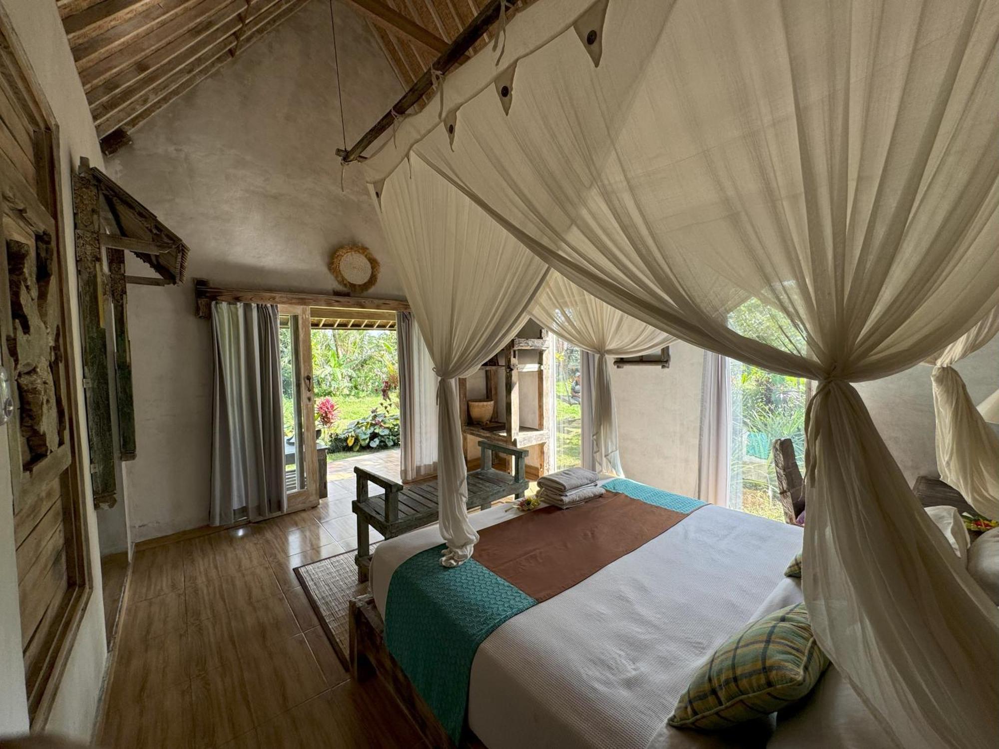 Dewa Jati Cottages Payangan Esterno foto