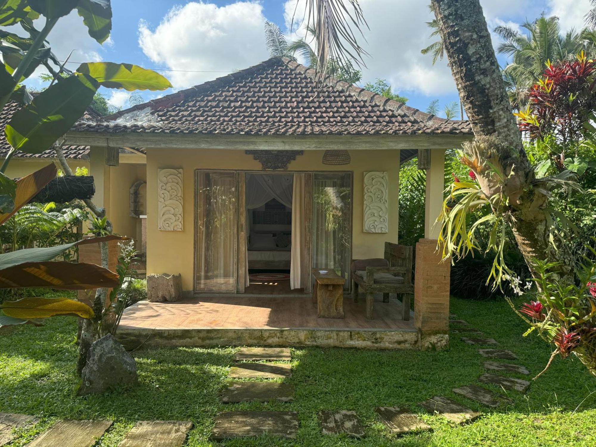 Dewa Jati Cottages Payangan Esterno foto