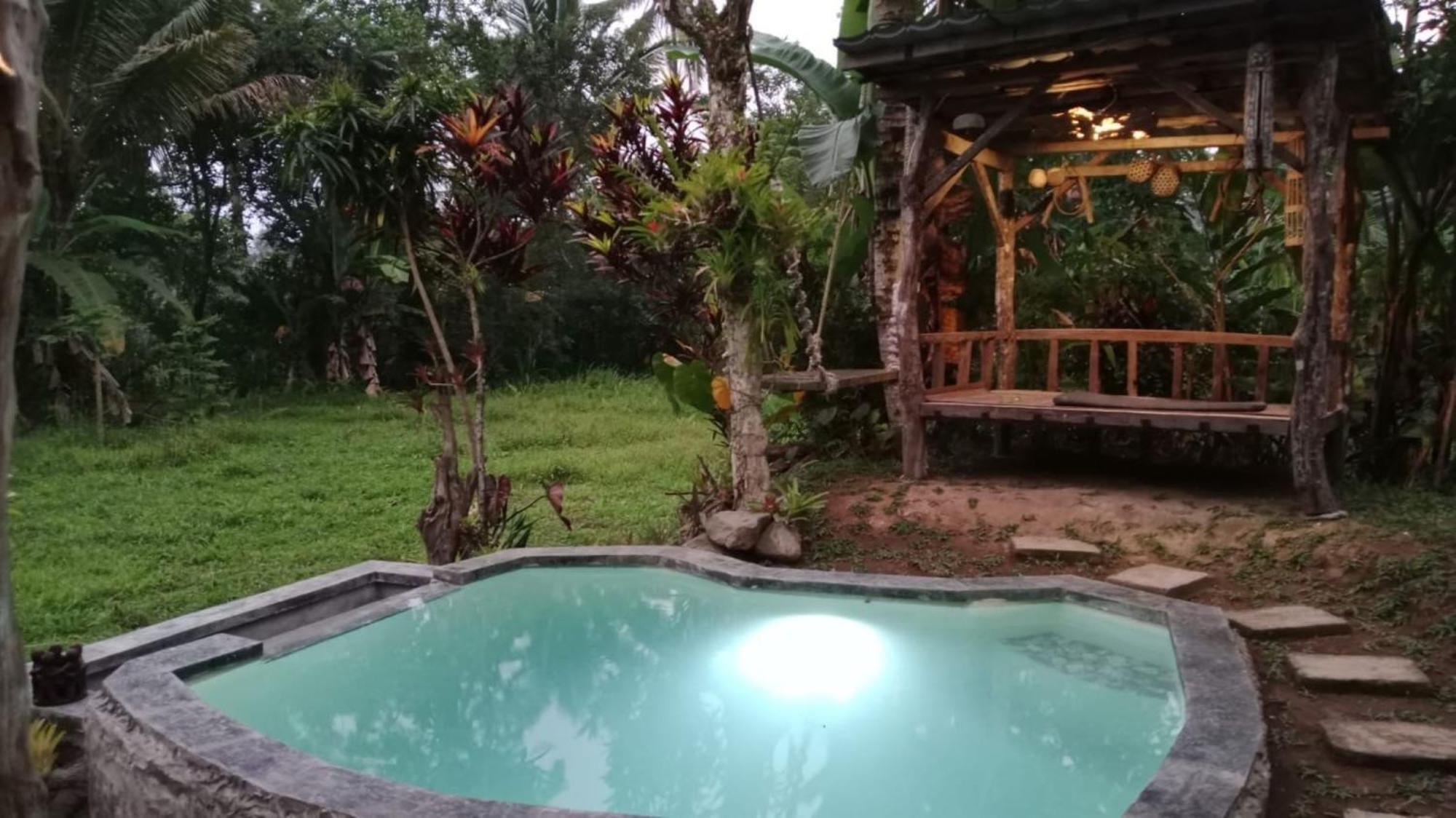 Dewa Jati Cottages Payangan Esterno foto